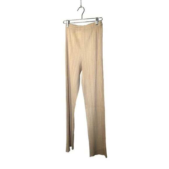 Pleats Please by Issey Miyake  Pleated Slim Fit Pants W23 Women's - Picture 1 of 5